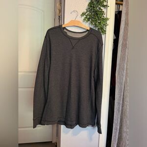 Eddie Bauer | Long Sleeve Thick Waffle Shirt | Size X Large